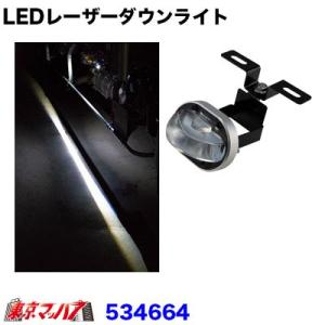 トラック用品　LEDレーザーダウンライト　ホワイト