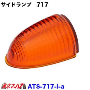 ATS-717 ナマズランプレンズ 大　アンバーレンズ　サイドランプ　オレンジ　橙　国産　高野自動車...