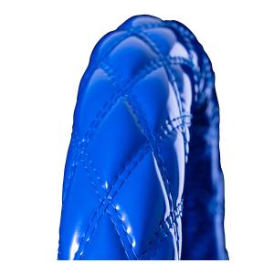 雅 トラック用品 ハンドルカバー 極太　2HS 真月光　ブルー