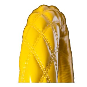 トラックハンドルカバー 2hs 雅 トラック用品 ハンドルカバー 極太 2HS 真月光 イエロー 5S｜トラックショップ 東京マッハ7