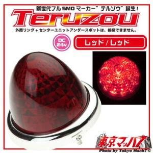 トラック用品　テルゾーマーカーセットDC-24v レッド/レッド