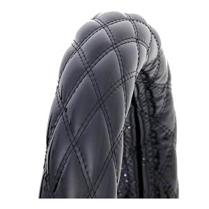 トラックハンドルカバー 2hs JB ダブルステッチ ハンドルカバー ブラック 2HS-2L トラック用品 極太 7727202｜トラックショップ 東京マッハ7