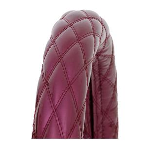 トラックハンドルカバー 2hs JB ダブルステッチ ハンドルカバー ワインレッド 2HS-2L トラック用品 極太 7727153