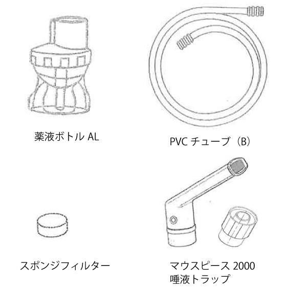 ボヤージイヤーパック《マウスピース+唾液トラップ付》 吸入器　部品　ネブライザー