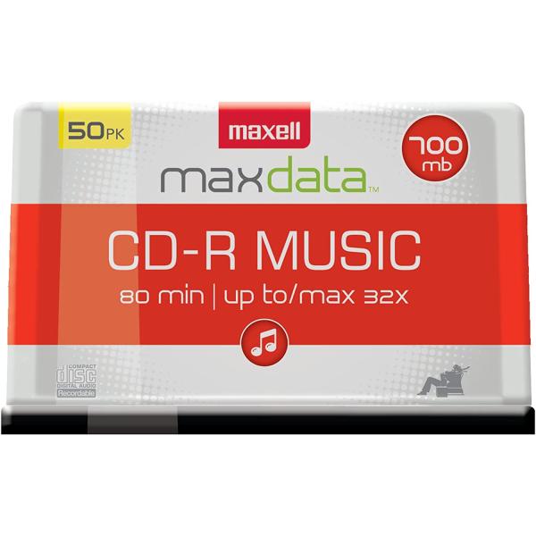 Maxell CDR80M Recordable CD for Audio CD Recorders...