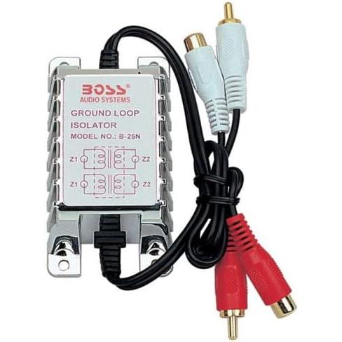 BOSS Audio Systems Ground Loop Isolator B25N noise...