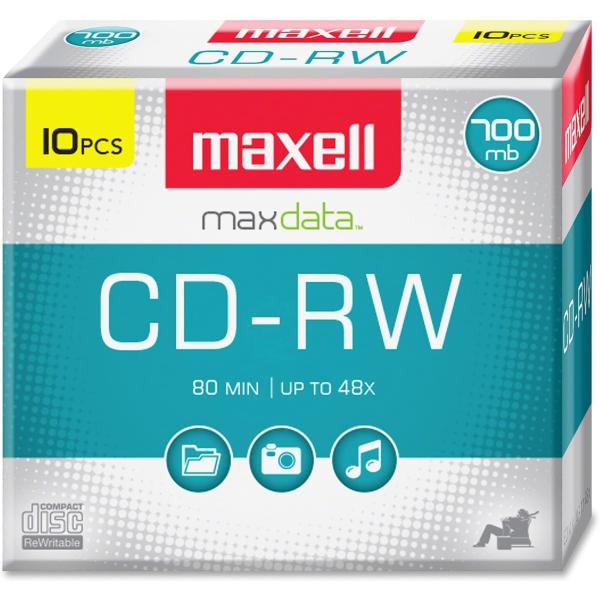 CD-RW Discs  700MB/80min  4x  Silver  10/Pack (並行輸...