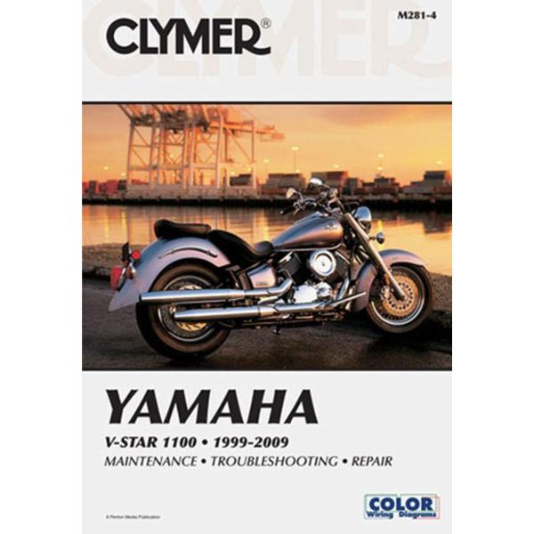 1999-2009 Yamaha V-STAR 1100 CLYMER MANUAL YAMAHA ...