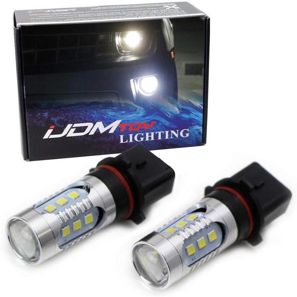 iJDMTOY (2) Bright 15チップセット P13W ハイパワーLED電球 交換用 20...