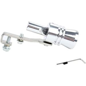 Dewhel Universal Aluminum Turbo Sound Exhaust Muff...