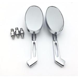 SMT- Chrome Running Mirror Compatible With CBR600 900 929 954 1000RR OVAL Shape Yamaha YZFR1 R6 FZR600 YZF600R [B01DJJ9M0C]　並行輸入品