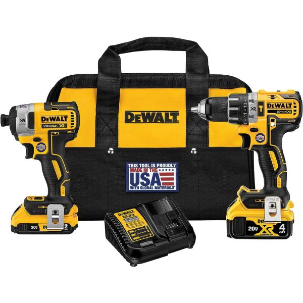 DEWALT 20V MAX* Cordless Drill Combo Kit  2-Tool (...