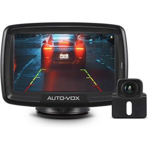 AUTO VOXデジタルワイヤレスバックアップカメラキットRV 用 CS-2安定した信号リアビューモニターとバックカメラバン トラック キャンピングカー　並行輸入品