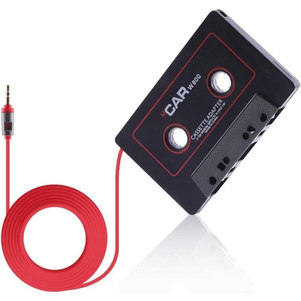 QUMOX Car Audio Tape Cassette Music to Jack AUX fo...