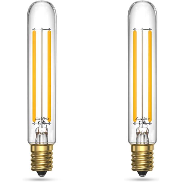 Luxvista Dimmable T6.5 E17 LED Appliance Bulb - 4W...