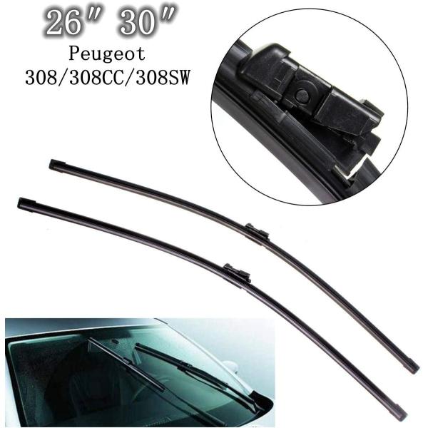 Wipers For Peugeot 308 308CC 308SW 2007-2013 Front...