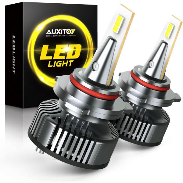 AUXITO 9012/HIR2 LED電球 ミニサイズ 80W 16 000LM 1組 CanBu...