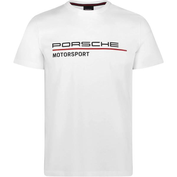 ポルシェ モータースポーツ メンズ ホワイト Tシャツ X-Large ホワイト　並行輸入品