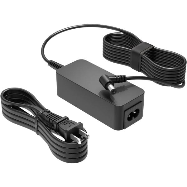 UL Listed 19V AC Charger Fit for LG 27BL450Y-B 27B...