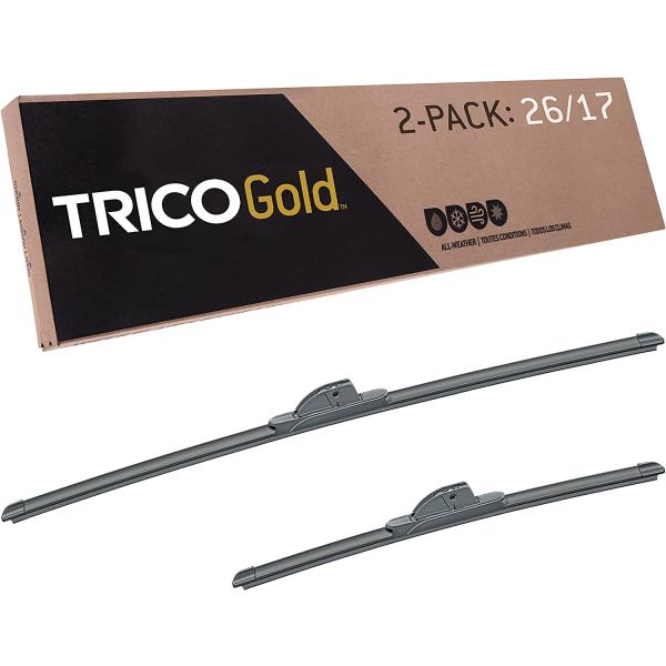 TRICO ゴールド 18-2617 ビームワイパーブレード 26インチ+ 17インチ 2個パック　...