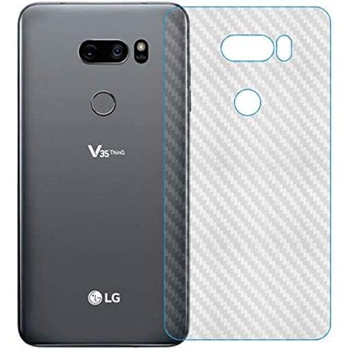 LG V35 ThinQ LG V350A用バックプロテクターフィルム - [2個パック] 気泡なし...