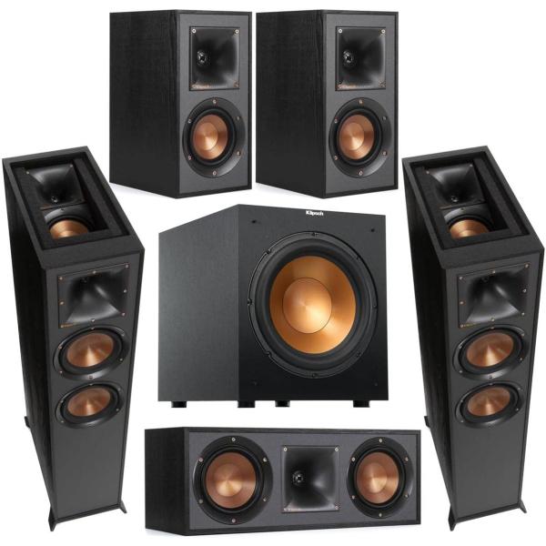 Klipsch Reference R-625FA 5.1 Home Theater Pack  B...