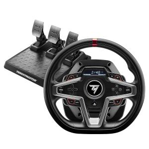 Thrustmaster T248P  Racing Wheel and Magnetic Pedals  HYBRID DRIVE  Magnetic Paddle Shifters  Dynamic Force Feedback  Screen with Racing Informatio