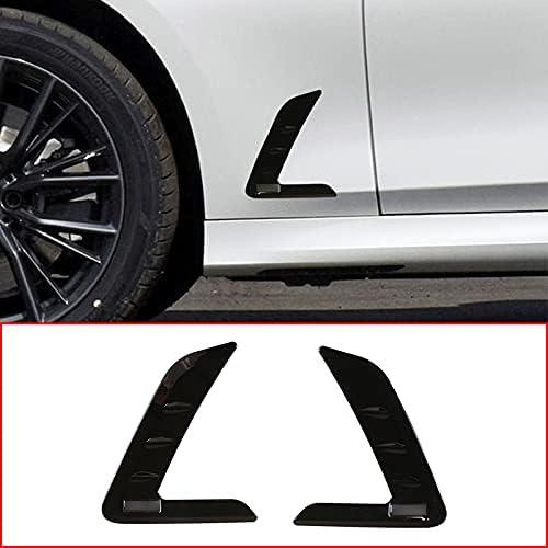 ABS Car M Emblem Shark Gills Side Fender Air Flow ...