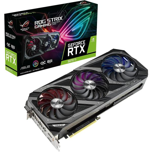 ASUS ROG Strix NVIDIA GeForce RTX 3070 Ti OCエディション...