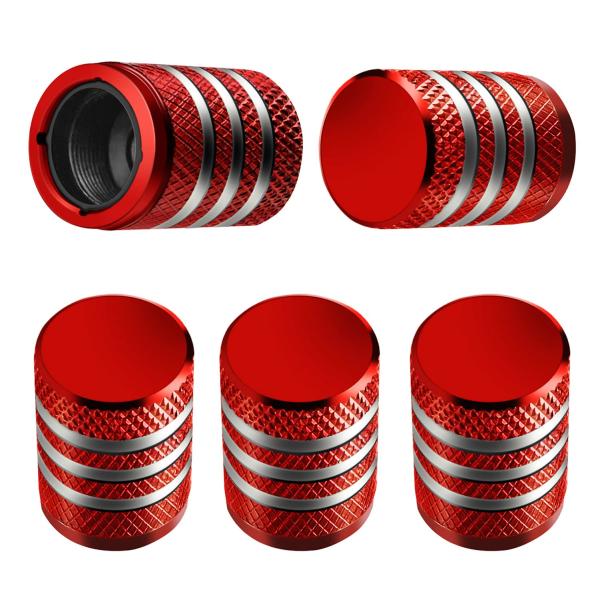 Tire Valve Stem Cap Cover - (5 Pack) Tire Air Caps...