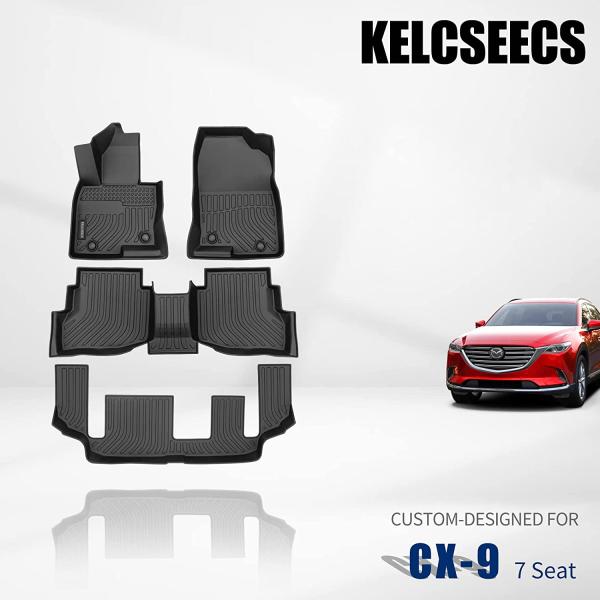 KELCSEECS Floor Mats Custom for 2016-2022 Mazda CX...
