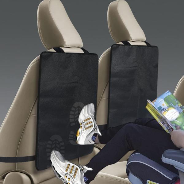 VAGURFO 2 Pack Car Seat Back Protectors Kick Mat S...