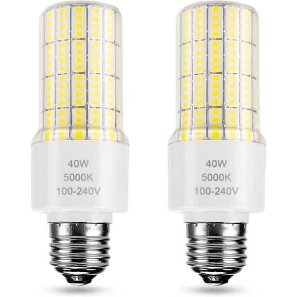ZP 2 Pack Led Light Bulbs 5000Lm 300W Equivalent 5...