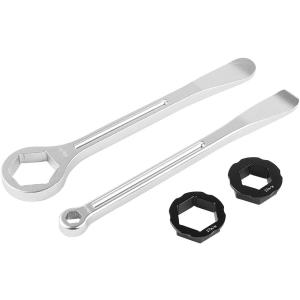 NICECNC Silver Tyre Tire Lever Wrench Tool Set Com...