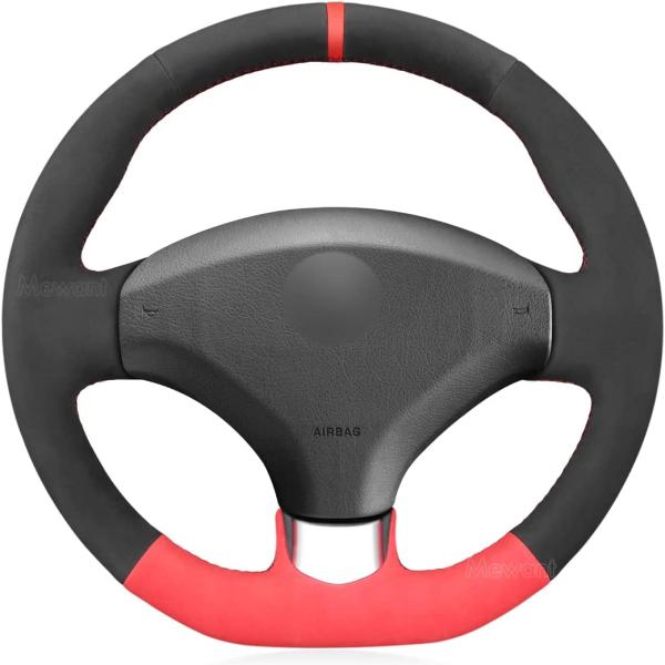 MEWANT Car Steering Wheel Covers for Peugeot 308/3...