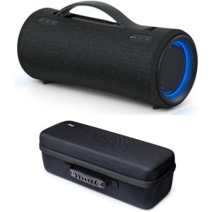 Sony SRS-XG300 X-Series Wireless Portable-Bluetooth Party-Speaker (Black) Bundle with Knox Gear Hard Travel Case (2 Items)　並行輸入品