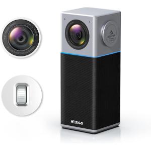 NexiGo Zoom認定 N3000 ポータブル ビデオ会議用カメラ 4K AI Webカメラ ス...