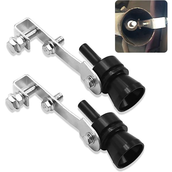 neynavy 2 PCS Aluminum Turbo Sound Whistle Simulat...