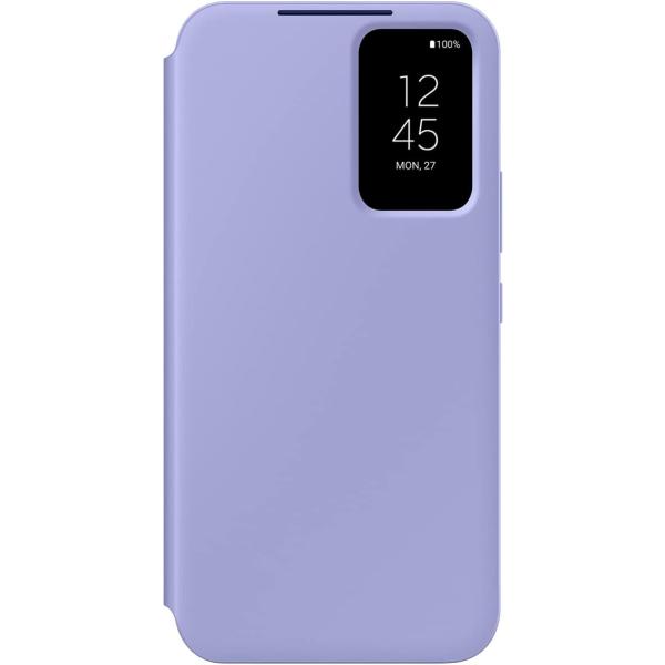 Samsung A54 Smart View Wallet Case/ブルーベリー [Galaxy純...