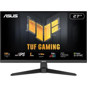 ASUS TUF Gaming 27” 1080P Monitor (VG279Q3A)   Full HD  180Hz  1ms  Fast IPS  Extreme Low Motion Blur Sync  FreeSync Premium  G-SYNC Compatible  V
