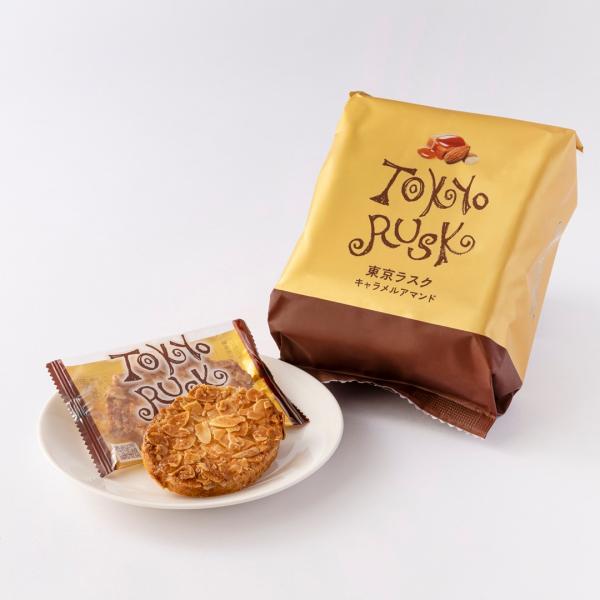 東京ラスク　キャラメルアマンド8枚入　東京土産　ラスク
