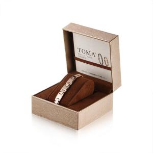 ゲルマニウム アンクレット　ゲルマ二ウム純度:99.99%以上　本物保証 TOMA3F（ピンクゴールド）管理医療機器認証 磁気ブレスレット