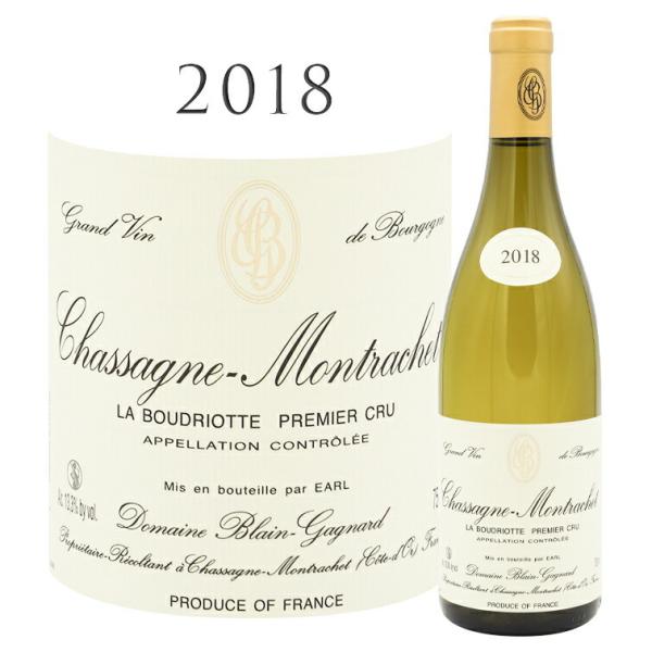 シャサーニュ・モンラシェ ラ・ブードリオット  2018  ブラン・ガニャール 750ml 白ワイン