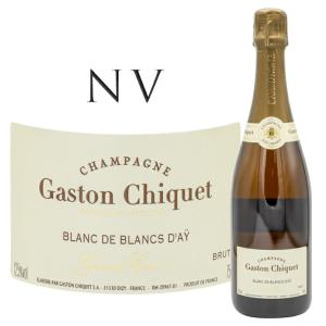 ブラン ドゥ ブラン アイ ブリュット NV ガストン シケ Blanc de Blanc d'Ay Gaston Chiquet 750ml シャンパーニュ シャンパン｜tokyowineec