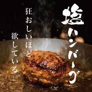 【ダウンタウンなうで紹介されました！】　冷凍　牛肉　塩ハンバーグ（180ｇ×　6個）　すぐに召し上がれます！　｜tokyoyoichi