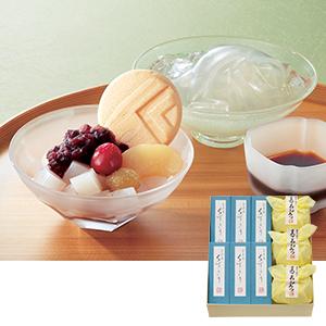 お中元 御中元 和菓子 送料無料 金沢 森八 宝達葛 くずきり 葛あんみつ詰合せ 東急百貨店 お中元 21 東急百貨店 Paypayモール店 通販 Paypayモール