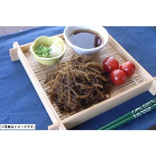 【新潟】 配送料込 D247 塩蔵もずくと雪藻麺セット(*)