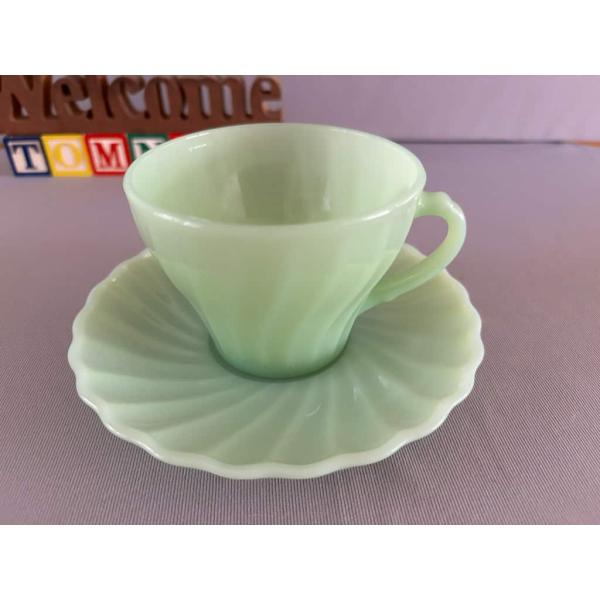 ファイヤーキング fire-king　ジェダイ　シェル　カップ＆ソーサー