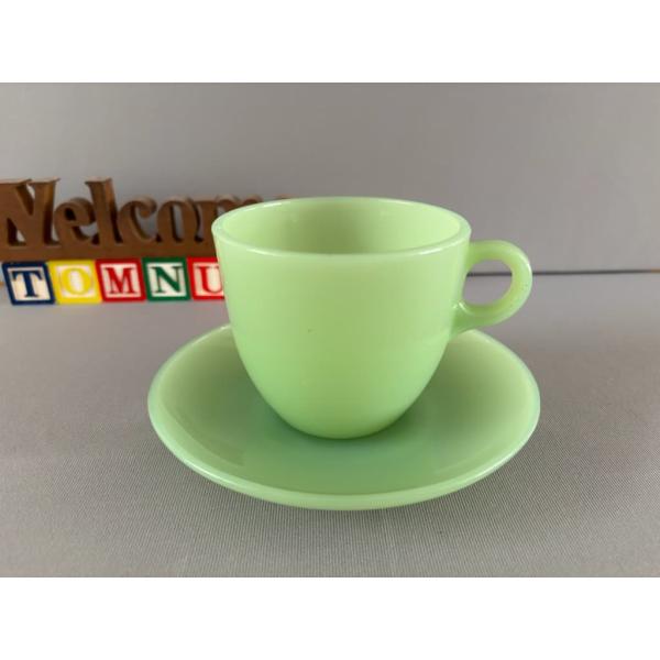 ファイヤーキング fire-king　ジェダイ  セントデニスカップ＆ソーサー　A