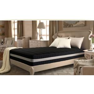 圧縮ロールでお届け　3つ折りポケットコイルマットレス　敷布団　クイーン　ホワイト 3つ折り薄型ポケットコイルマットレス 敷布団 クイーン ホワイト